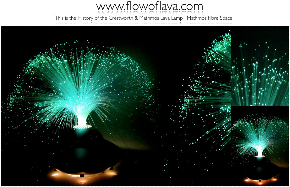 Mathmos fibre sales optic lamp