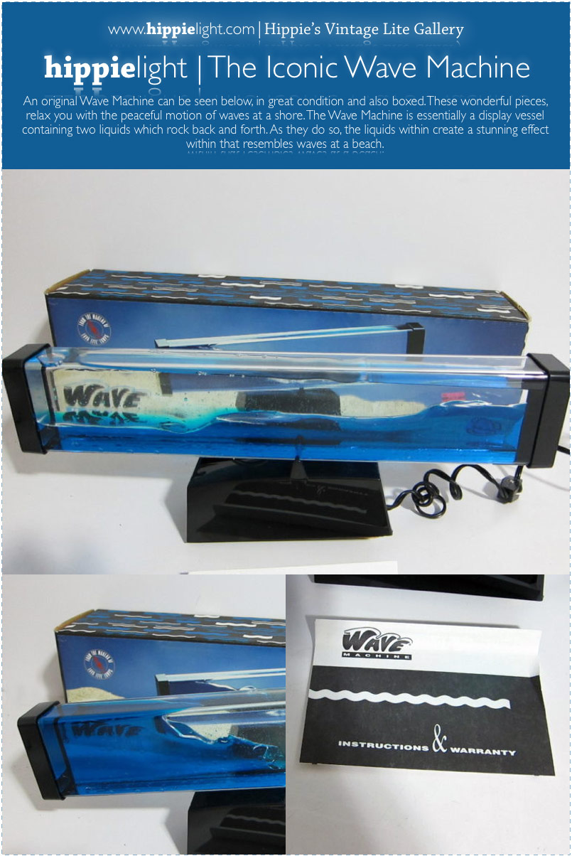 Lava lamp wave machine discount